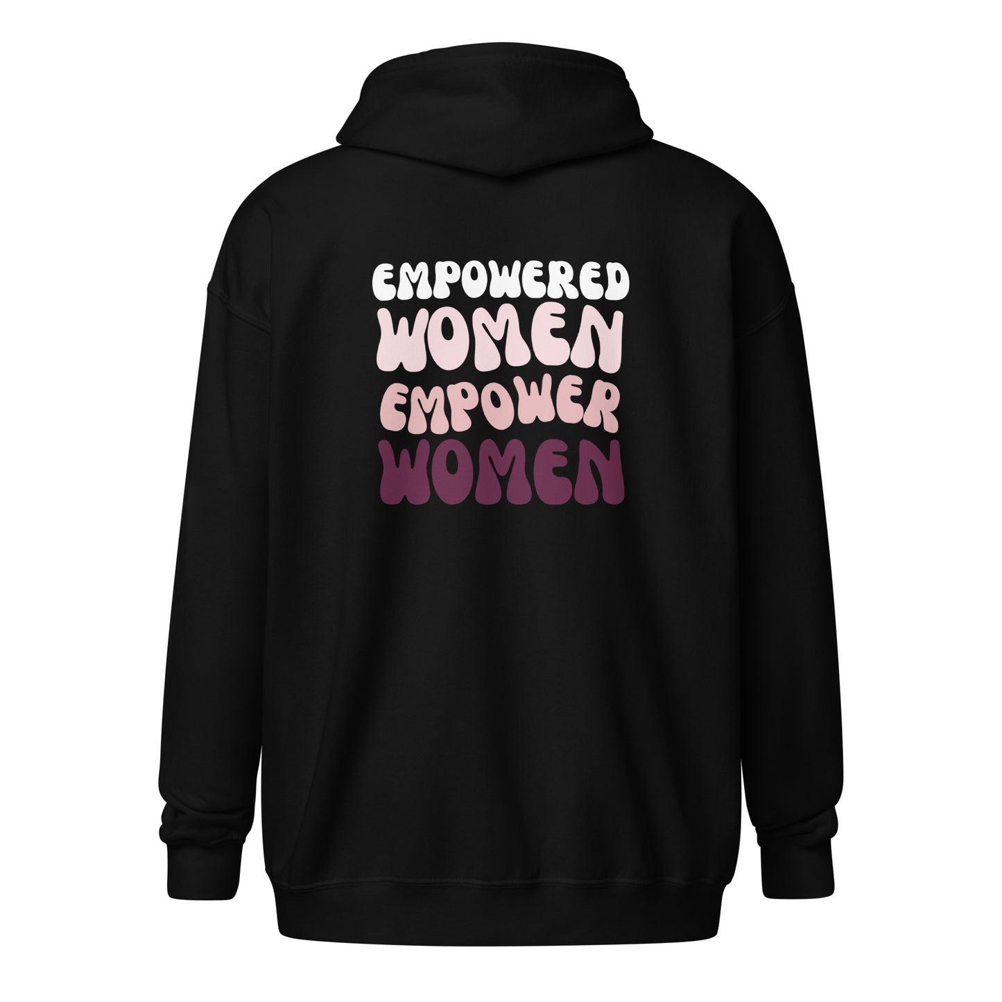 Comfy Women Empower Unisex heavy blend zip hoodie
